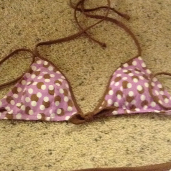 NWOT Victoria Secret Polka Dot Bikini Never Worn - Picture 2 of 3